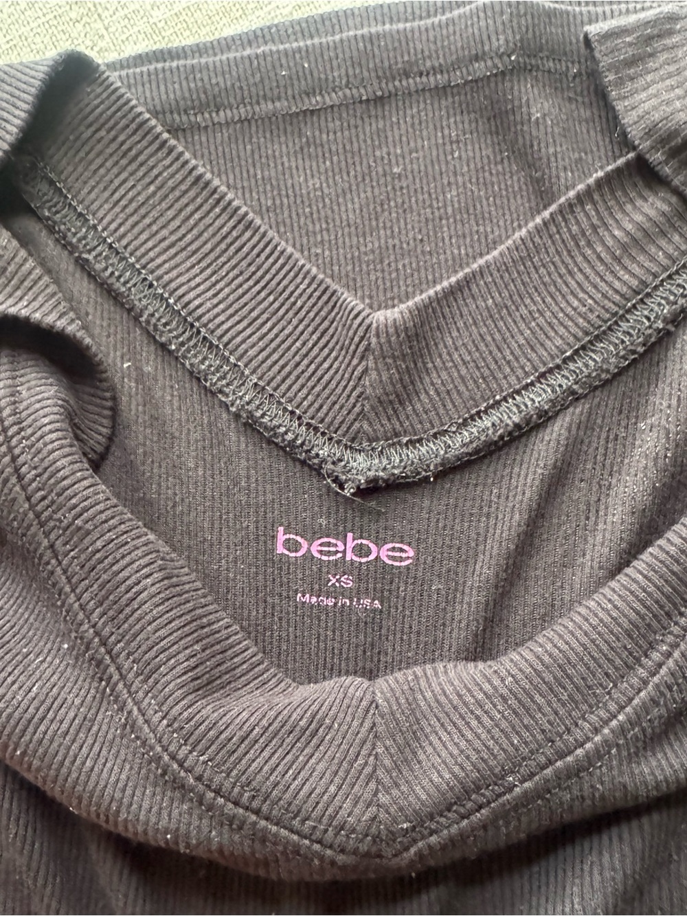 β¨ Vintage Y2K bebe Collection 3 Womenβs Top Shirt Bundle Set XS β¨ - Picture 6 of 8